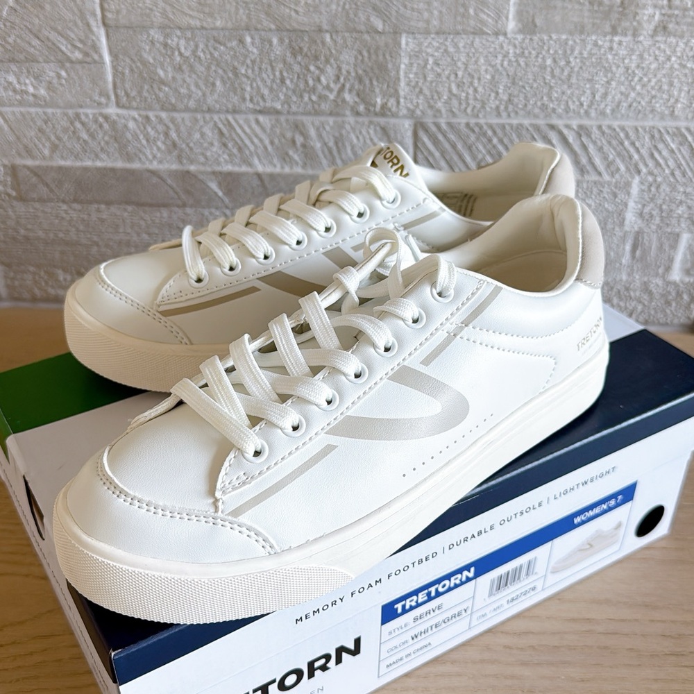 Tretorn Women Ladies’ Hopper Sneakers Serve Size 7